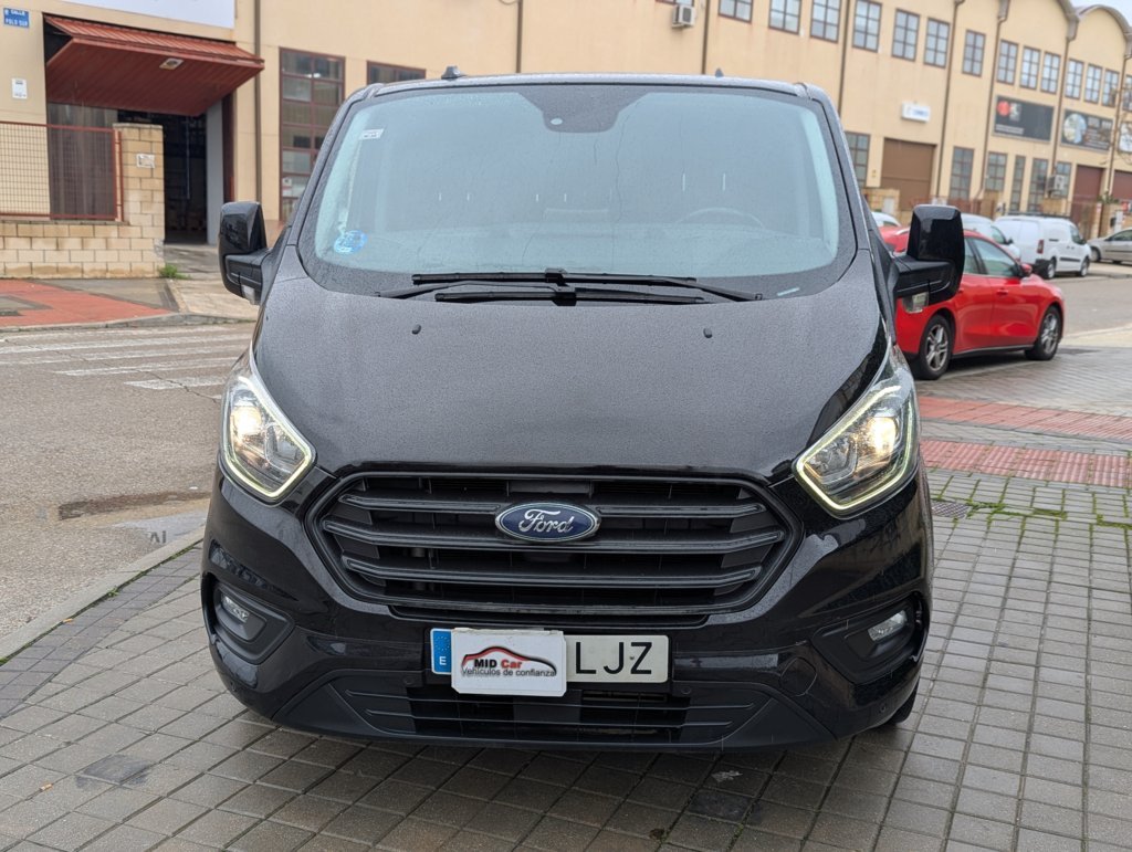 MIDCar coches ocasión Madrid Ford Transit Custom Van Dobl 2.0 TDCI 96kW 300 L2 MHEV Trend 4 Puertas Etiqueta ECO 6 Plazas