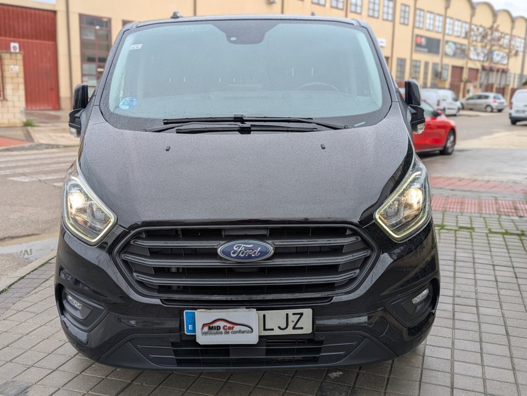 MIDCar coches ocasión Madrid Ford Transit Custom Van Dobl 2.0 TDCI 96kW 300 L2 MHEV Trend 4 Puertas Etiqueta ECO 6 Plazas