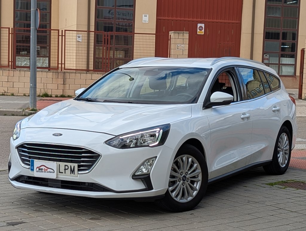 MIDCar coches ocasión Madrid Ford Focus SB  Titanium 1.5EcoBlue 120Cv 6Velocidade Etiqueta C Nacional IVa y Garantía