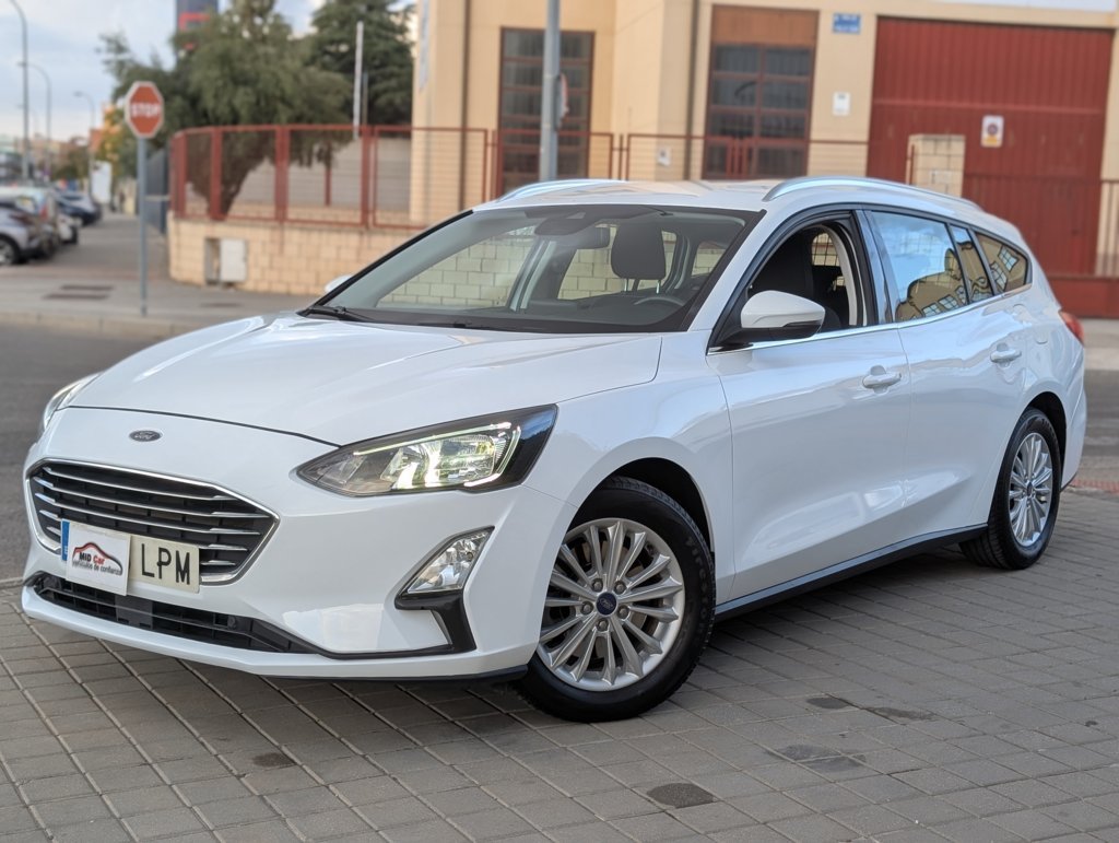 MIDCar coches ocasión Madrid Ford Focus SB  Titanium 1.5EcoBlue 120Cv 6Velocidade Etiqueta C Nacional IVa y Garantía