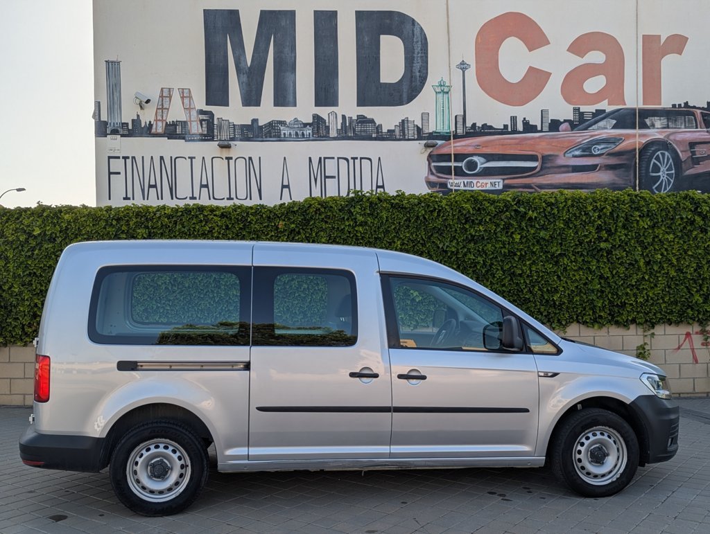 MIDCar coches ocasión Madrid Volkswagen Caddy Profesional Kombi Maxi 2.0Tdi  Etiqueta C IVA y Garantía Incl
