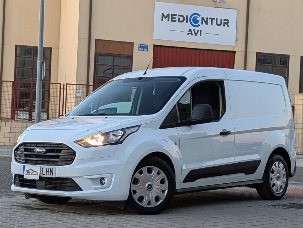 MIDCar coches ocasión Madrid Ford Transit Connect Furgón Van  Trend 220 L1 Automatico 3 Plazas