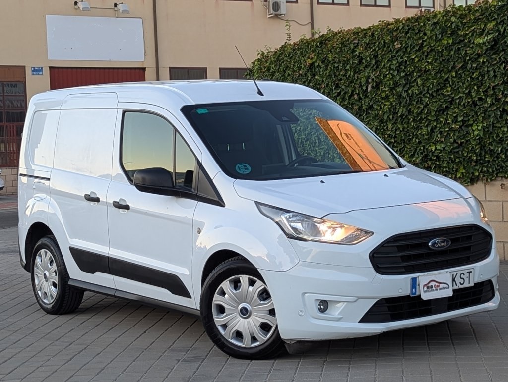 MIDCar coches ocasión Madrid Ford Transit Connect Furgón Van 1.5 EcoBlue Trend 220 L1 Automático 120 CV