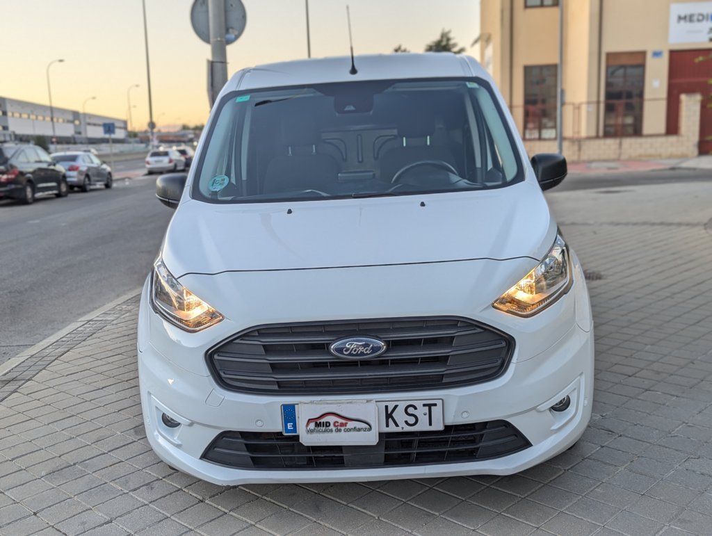 MIDCar coches ocasión Madrid Ford Transit Connect Furgón Van 1.5 EcoBlue Trend 220 L1 Automático 120 CV