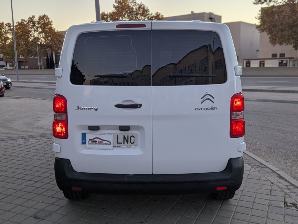 MIDCar coches ocasión Madrid Citroen Jumpy 2.0BlueHdi 150Cv , 6/9 Plazas con IVA y garantía Incl Etiqueta C
