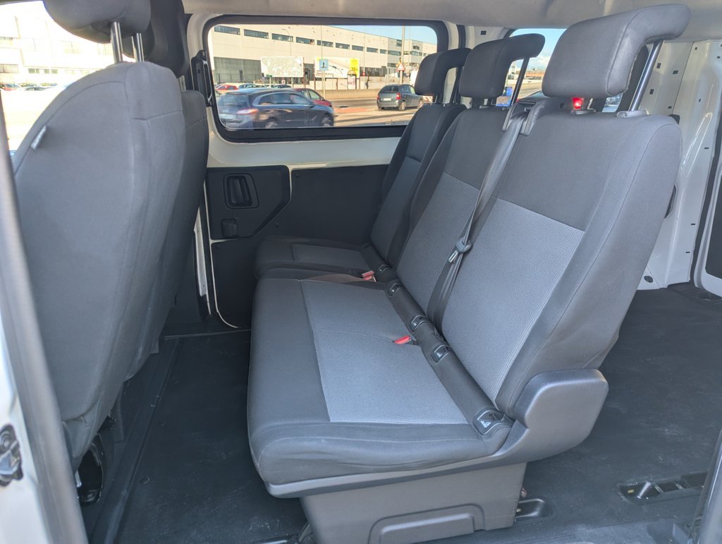 MIDCar coches ocasión Madrid Citroen Jumpy 2.0BlueHdi 150Cv , 6/9 Plazas con IVA y garantía Incl Etiqueta C