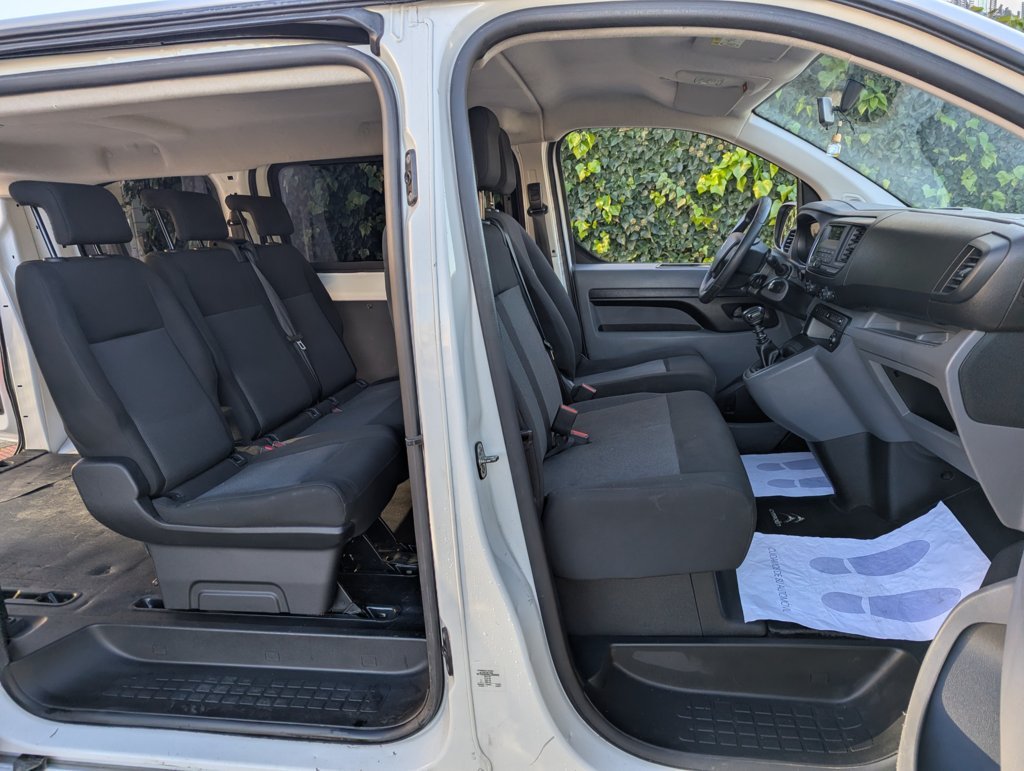 MIDCar coches ocasión Madrid Citroen Jumpy 2.0BlueHdi 150Cv , 6/9 Plazas con IVA y garantía Incl Etiqueta C