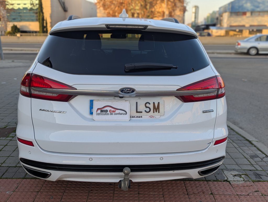 MIDCar coches ocasión Madrid Ford Mondeo 2.0 Híbrido 138kW ST-Line HEV AT SB  Etiqueta medioambiental ECO Nacional 1Dueño con IVA y Garantía