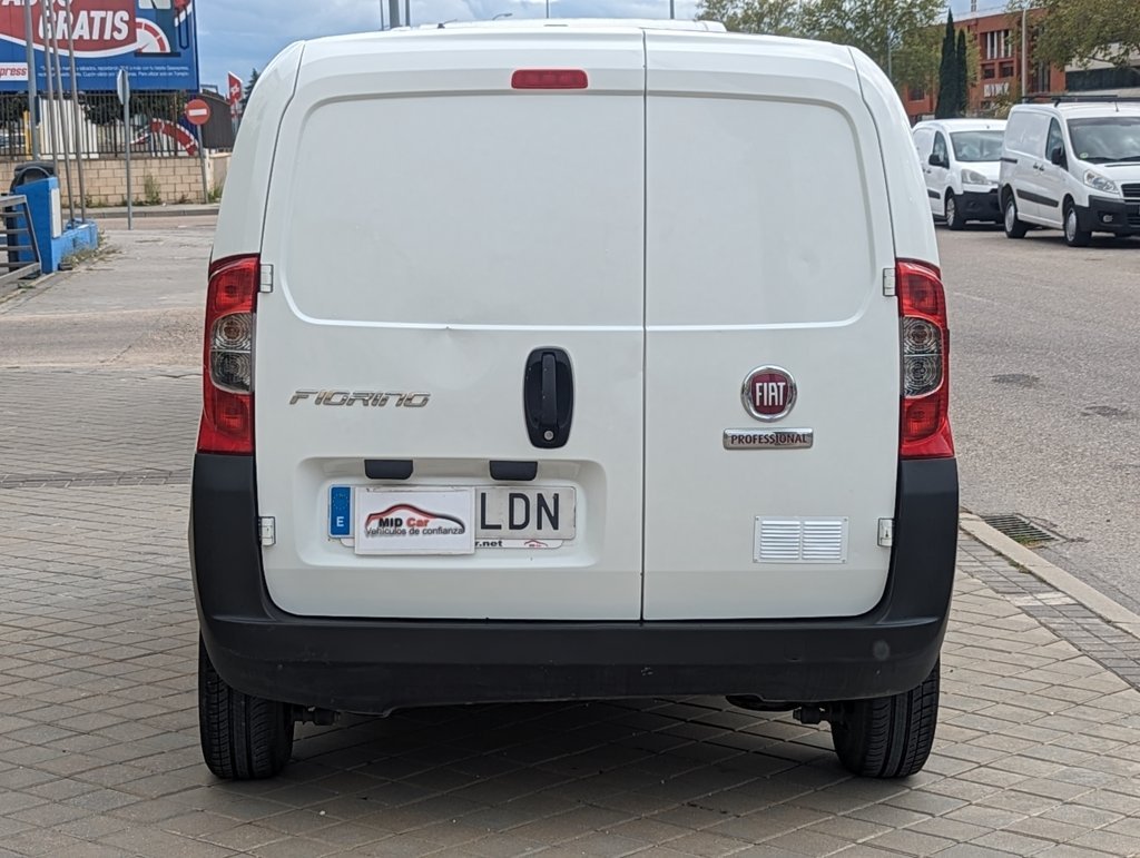 MIDCar coches ocasión Madrid Fiat Fiorino 1.3Mjet 80Cv Etiqueta Medioambiental C