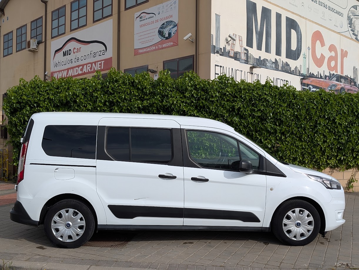 MIDCar coches ocasión Madrid Ford Transit Connect Kombi 1.5TDci 100Cv Trend 230 L2 (M1)