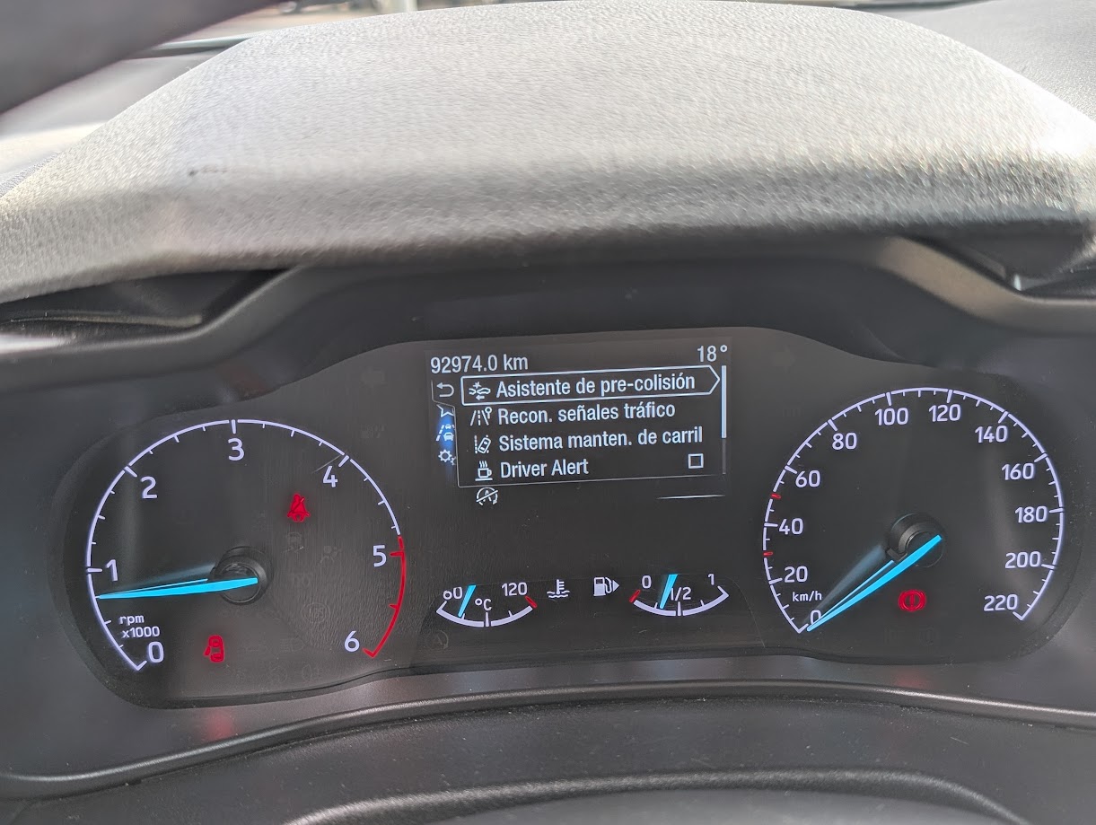 MIDCar coches ocasión Madrid Ford Transit Connect Kombi 1.5TDci 100Cv Trend 230 L2 (M1)