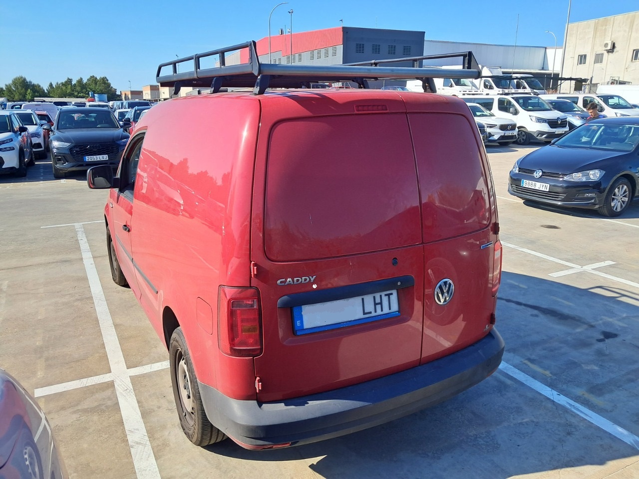 MIDCar coches ocasión Madrid Vw Caddy 1.4Tgi 110Cv GNC Etiqueta ECO IVA y Garantía Inc Nacional