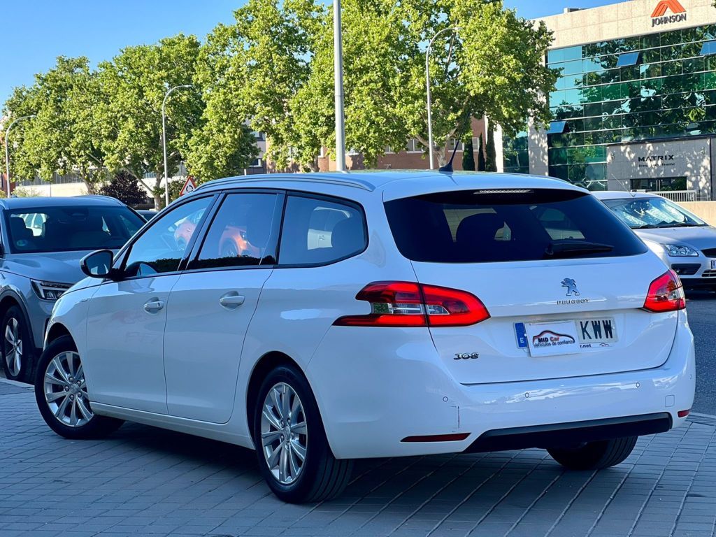 MIDCar coches ocasión Madrid Peugeot 308SW Style 1.5 BlueHDi 96KW (130CV) Auto