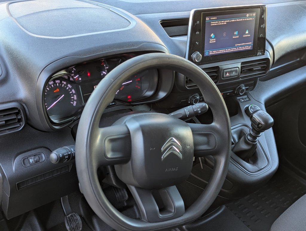 MIDCar coches ocasión Madrid Citroen Berlingo 1.5BlueHdi 102Cv 6 Velocidades Etiqueta C IVA y Garantía Incl Nacional Historial mantenimiento