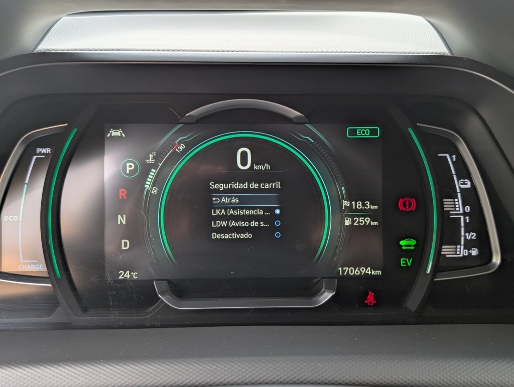 MIDCar coches ocasión Madrid HYUNDAI  iONIQ 1.6 GDI HEV Tecno DCT Hybrido Etiqueta ECO nacional IVA y Garantía Incl