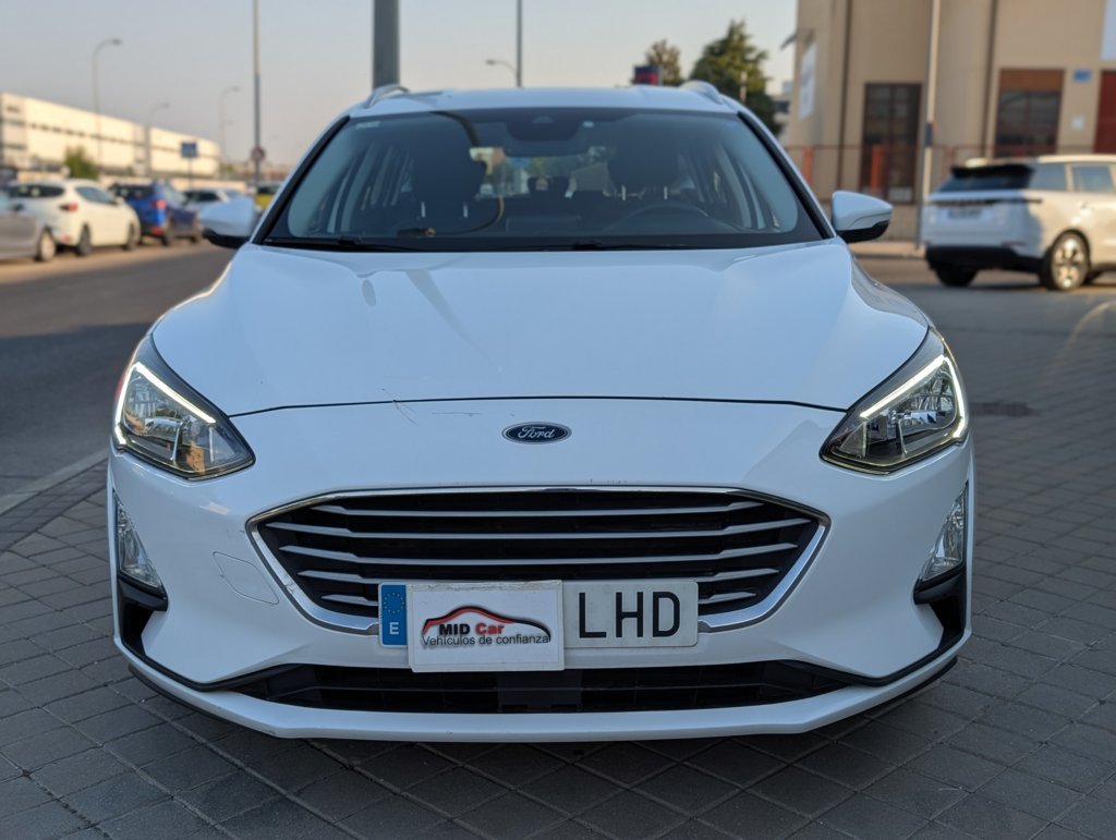 MIDCar coches ocasión Madrid Ford Focus SB 1.5EcoBlue 120Cv 6 Velocidades 5 Puertas, Etiqueta Medioambiental C IVA y garantía Inc Nacional