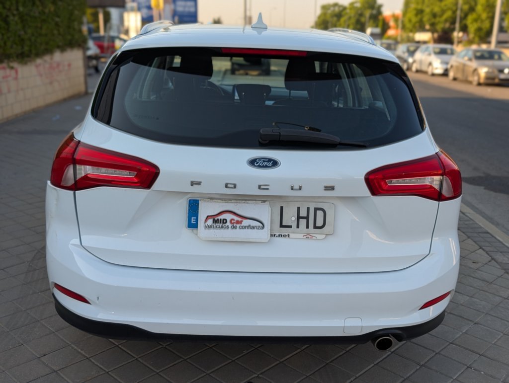 MIDCar coches ocasión Madrid Ford Focus SB 1.5EcoBlue 120Cv 6 Velocidades 5 Puertas, Etiqueta Medioambiental C IVA y garantía Inc Nacional