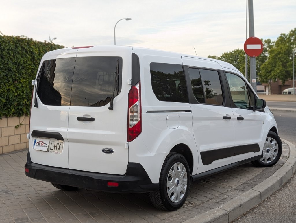 MIDCar coches ocasión Madrid Ford Transit Connect  Kombi 1.5 TDCi 100Cv Trend 230 L2  5 Puertas,  6 Velocidades, Etiqueta medioambiental C IVA Incl