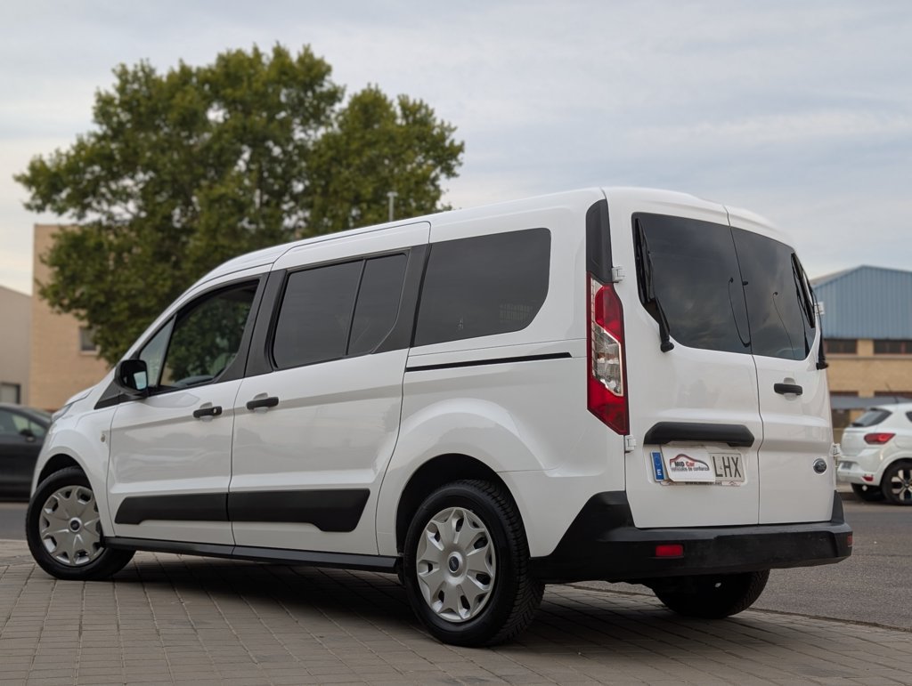 MIDCar coches ocasión Madrid Ford Transit Connect  Kombi 1.5 TDCi 100Cv Trend 230 L2  5 Puertas,  6 Velocidades, Etiqueta medioambiental C IVA Incl