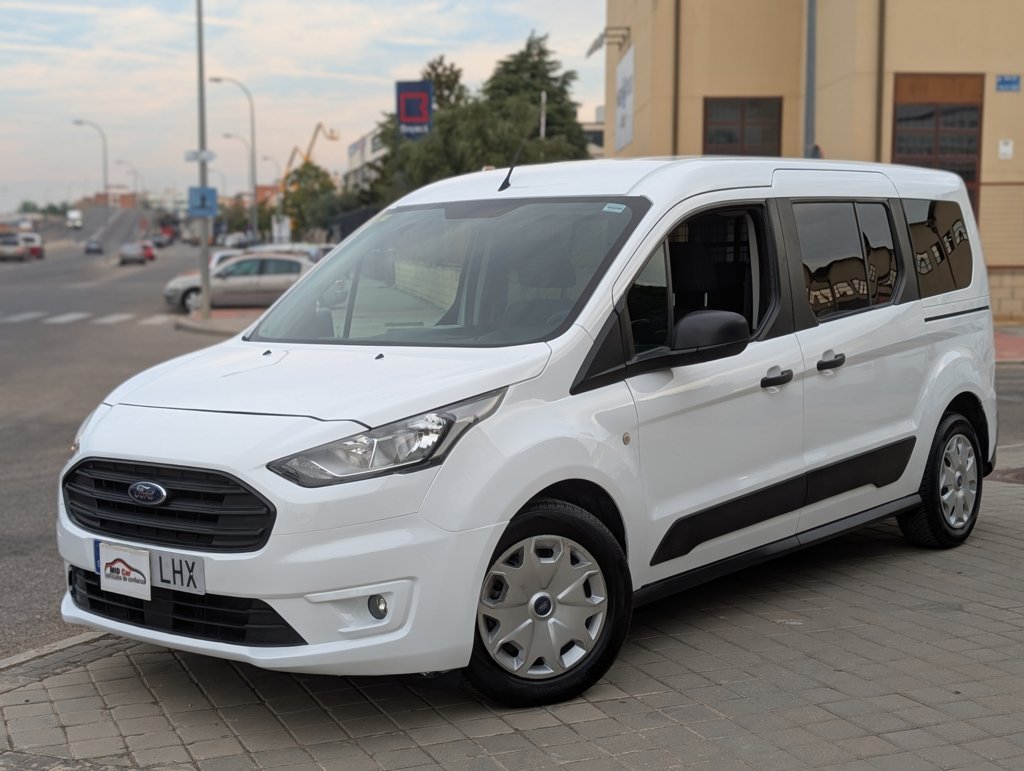 MIDCar coches ocasión Madrid Ford Transit Connect  Kombi 1.5 TDCi 100Cv Trend 230 L2  5 Puertas,  6 Velocidades, Etiqueta medioambiental C IVA Incl