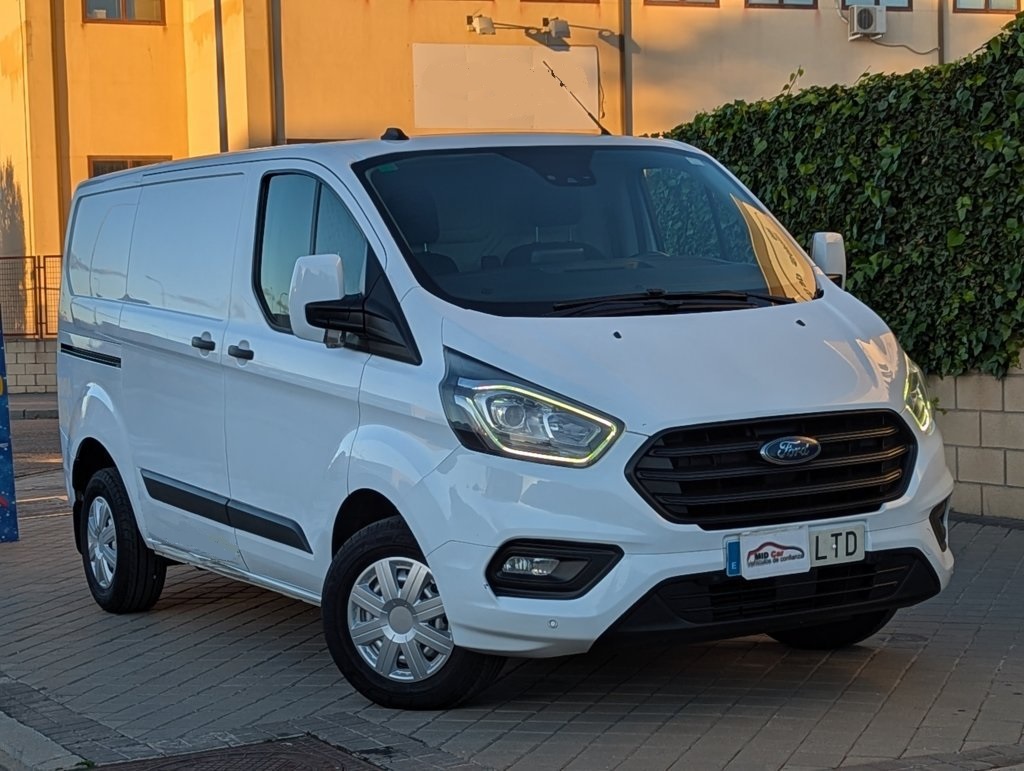 MIDCar coches ocasión Madrid Ford Transit Custom 2.0Tdci  Van 280L1 Trend Etiqueta C IVA y Garantía Incl