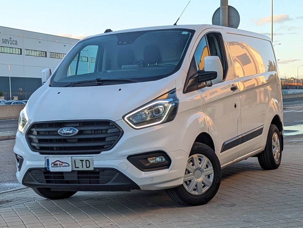 MIDCar coches ocasión Madrid Ford Transit Custom 2.0Tdci  Van 280L1 Trend Etiqueta C IVA y Garantía Incl