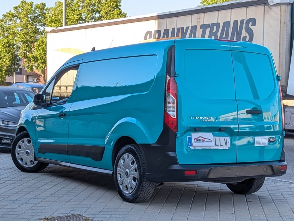 MIDCar coches ocasión Madrid Ford Transit Connect Van 1.5EcoBlue  Trend 210  S&S Trend L2,  6Vel Etiqueta C IVA y garantía Incl