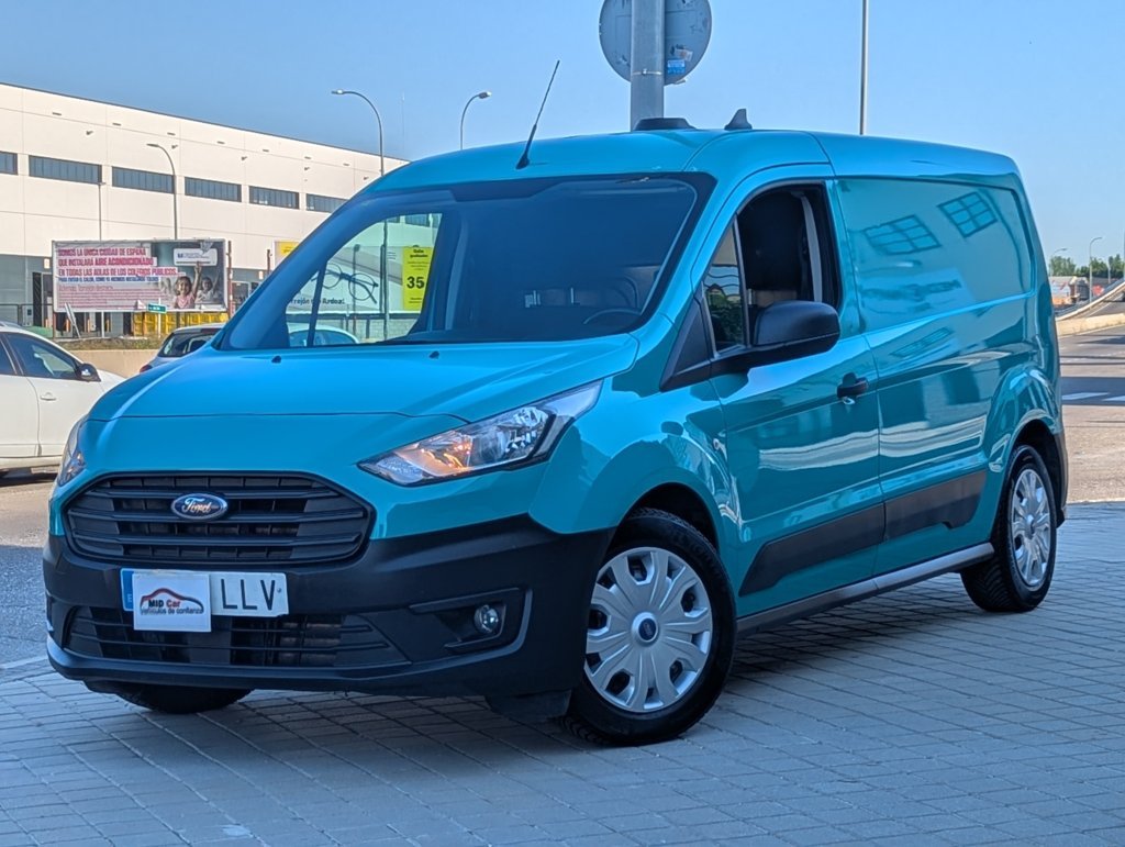 MIDCar coches ocasión Madrid Ford Transit Connect Van 1.5EcoBlue  Trend 210  S&S Trend L2,  6Vel Etiqueta C IVA y garantía Incl