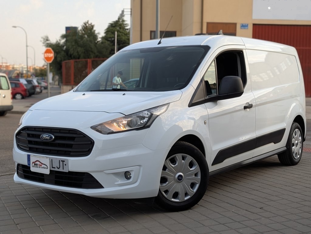 MIDCar coches ocasión Madrid Ford Transit Connect Van 1.5EcoBlue  Trend 210  S&S Trend L2 IVA y Garantía Incl