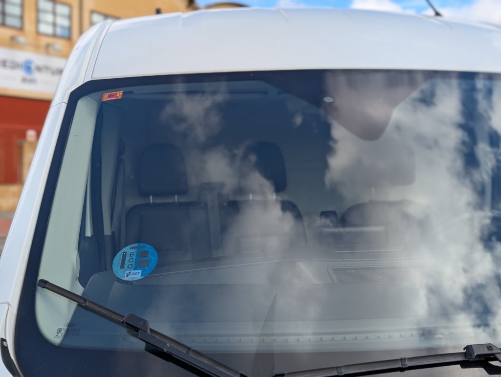 MIDCar coches ocasión Madrid Ford Transit 350 2.0Tdci L3H2 Van Trail FWD MHEV furgón FWD 130Cv,  6 Velocidades, Etiqueta medioambiental ECO