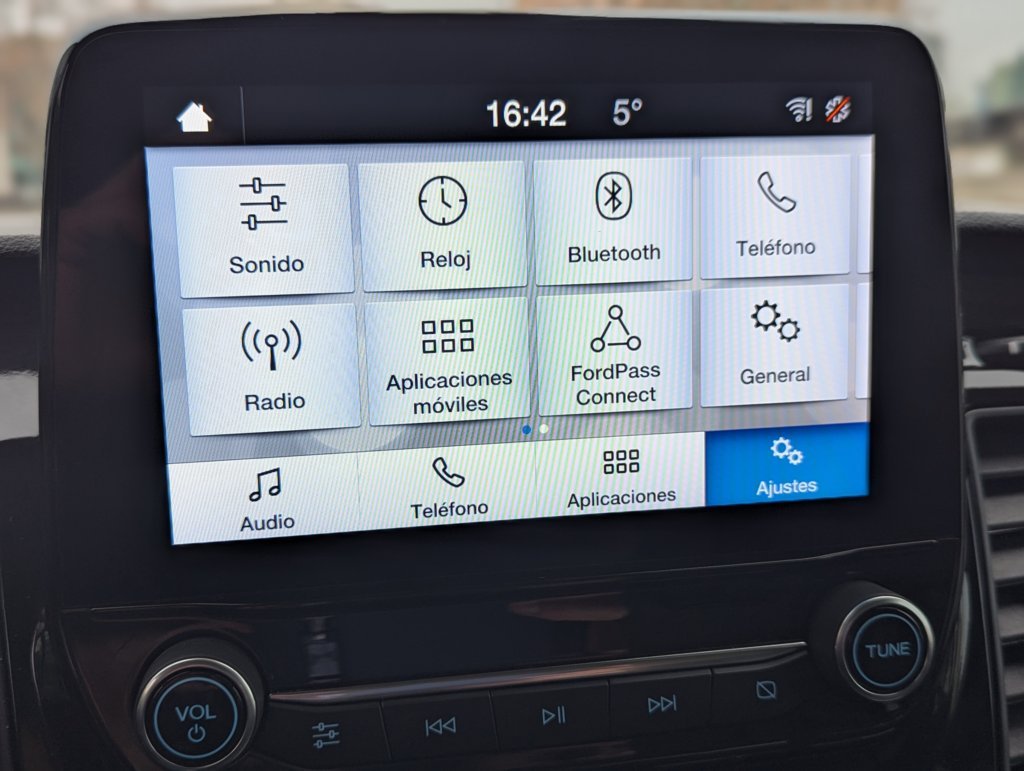 MIDCar coches ocasión Madrid Ford Transit 350 2.0Tdci L3H2 Van Trail FWD MHEV furgón FWD 130Cv,  6 Velocidades, Etiqueta medioambiental ECO