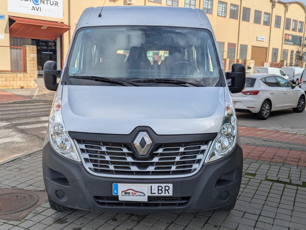 MIDCar coches ocasión Madrid Renault Master 2.3dCi 9 Plazas Combi S&S Energy L2h2 3500 Dci 140cv E6 IVA y Garantía Incl Etiqueta C