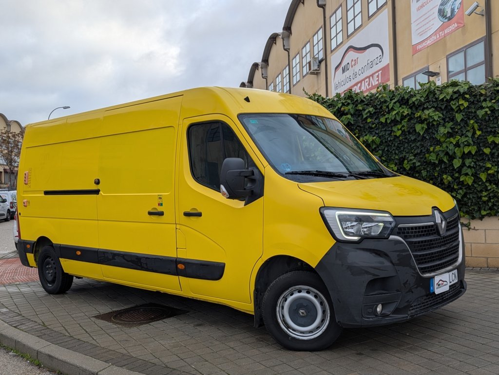 MIDCar coches ocasión Madrid Renault Master 2.3dCi Furgon T L3h2 3500 Dci  Con trampilla elevadora,