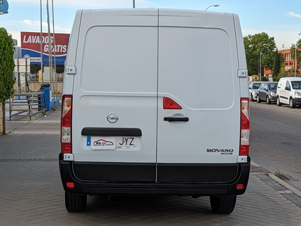 MIDCar coches ocasión Madrid Opel Movano Furgón Diesel  Fg. 2.3CDTI L1H1 3500 110Cv Etiqueta C