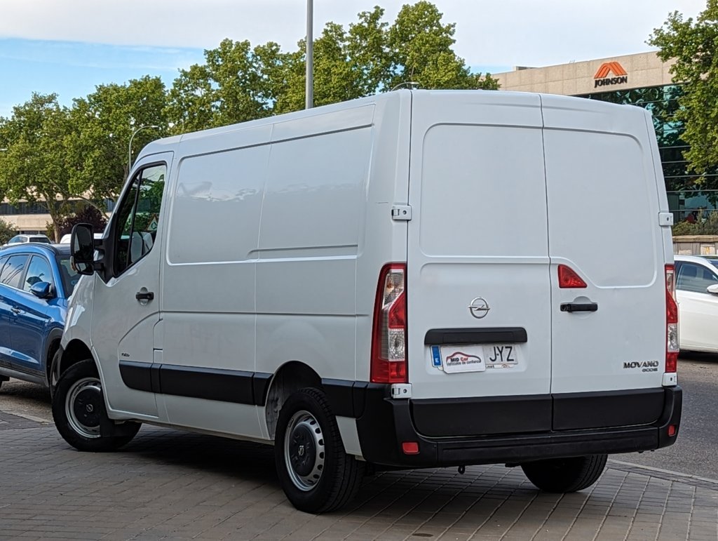 MIDCar coches ocasión Madrid Opel Movano Furgón Diesel  Fg. 2.3CDTI L1H1 3500 110Cv Etiqueta C