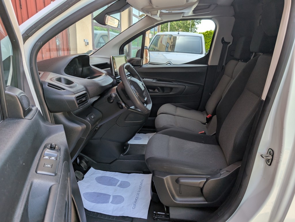 MIDCar coches ocasión Madrid Peugeot Partner Premium 1.6BlueHDI 100Cv 3 Plazas
