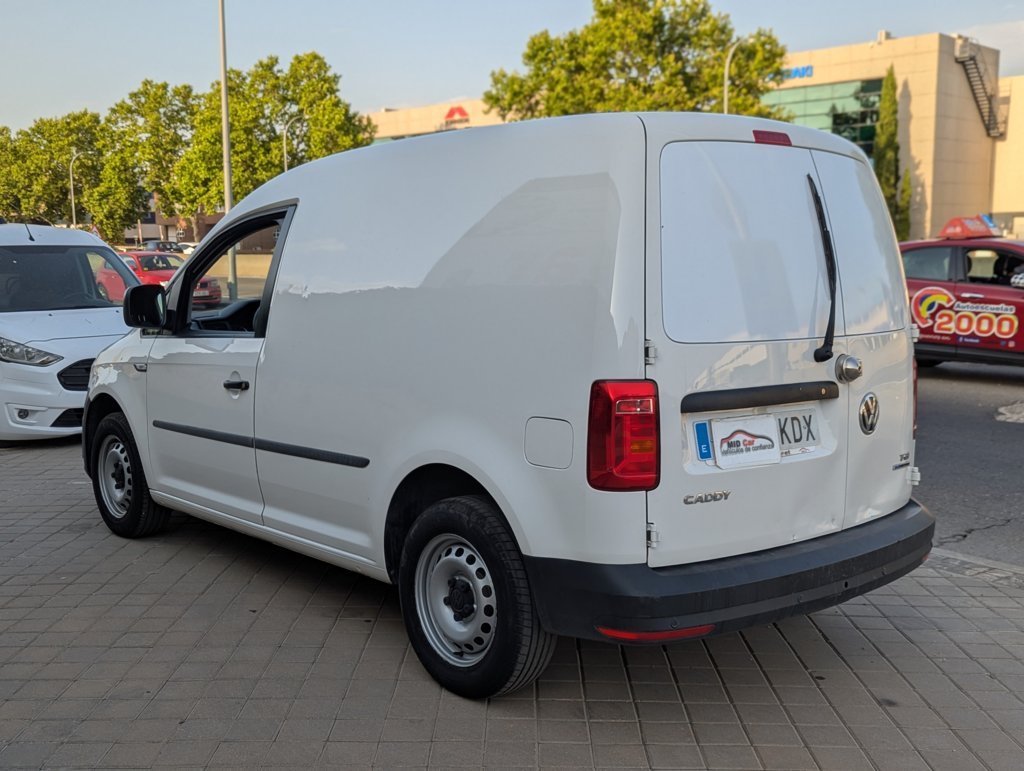 MIDCar coches ocasión Madrid Volkswagen Caddy Profesional 1.4 TGI, GNC  110Cv Etiqueta ECO IVA Incl