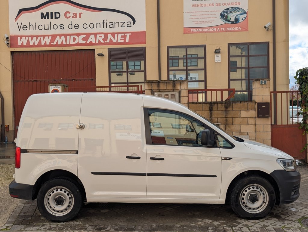 MIDCar coches ocasión Madrid Volkswagen Caddy Profesional 1.4 TGI, GNC  110Cv Etiqueta ECO IVA Incl