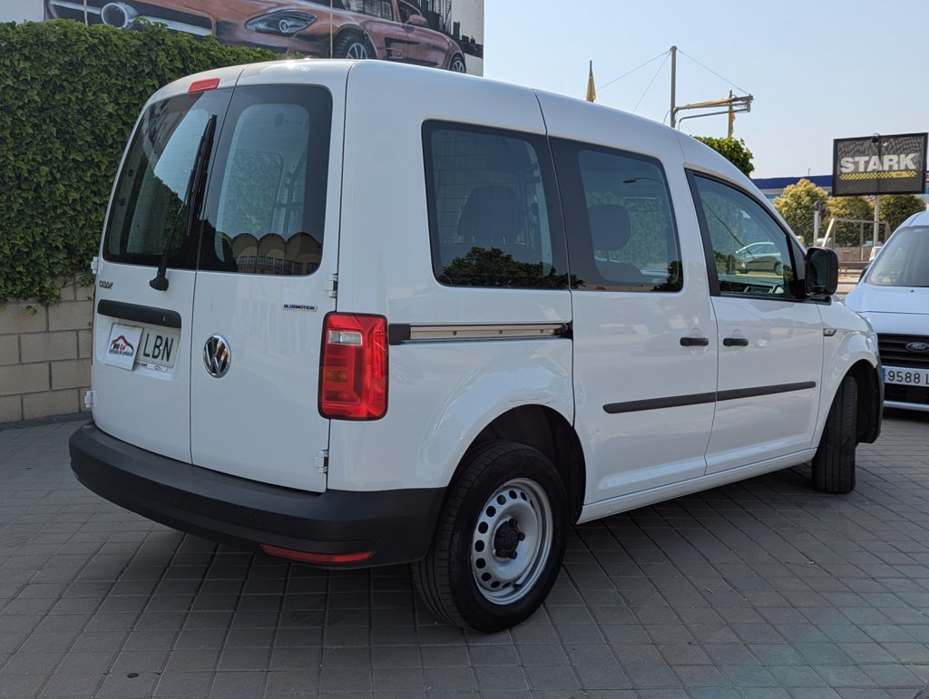 MIDCar coches ocasión Madrid Volkswagen Caddy Profesional Kombi 1.4 TGI/ GNC  BM 4 Puertas 110Cv Etiqueta ECO