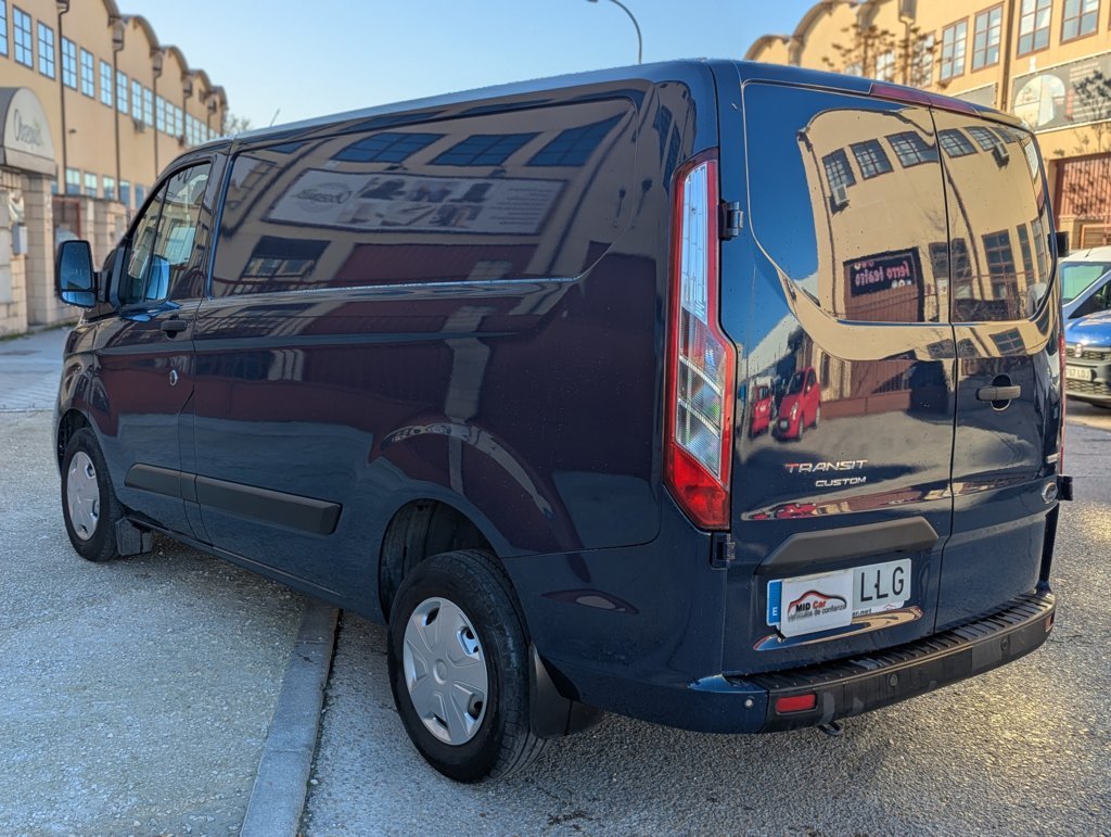 MIDCar coches ocasión Madrid Ford Transit Custom Van 2.0 TDCI 130Cv 280 L1 MHEV Trend