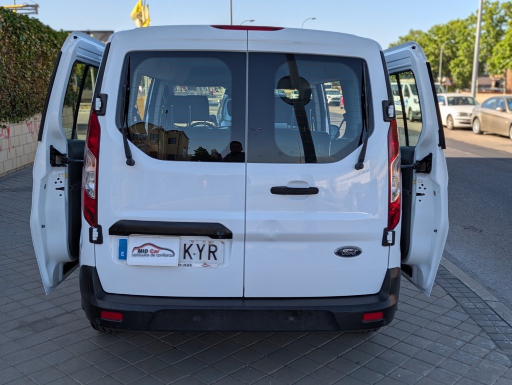 MIDCar coches ocasión Madrid Ford Transit Connect  Kombi 230 Titanium 1.5 TDCi 120Cv L2 M1 Turismo IVA y Garantía Etiqueta C