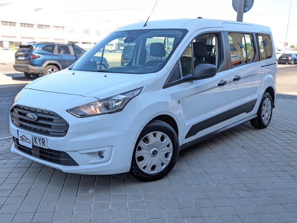 MIDCar coches ocasión Madrid Ford Transit Connect  Kombi 230 Titanium 1.5 TDCi 120Cv L2 M1 Turismo IVA y Garantía Etiqueta C