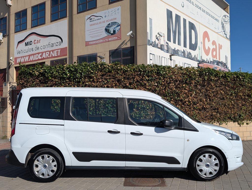 MIDCar coches ocasión Madrid Ford Transit Connect  Kombi 230 Titanium 1.5 TDCi 120Cv L2 M1 Turismo IVA y Garantía Etiqueta C