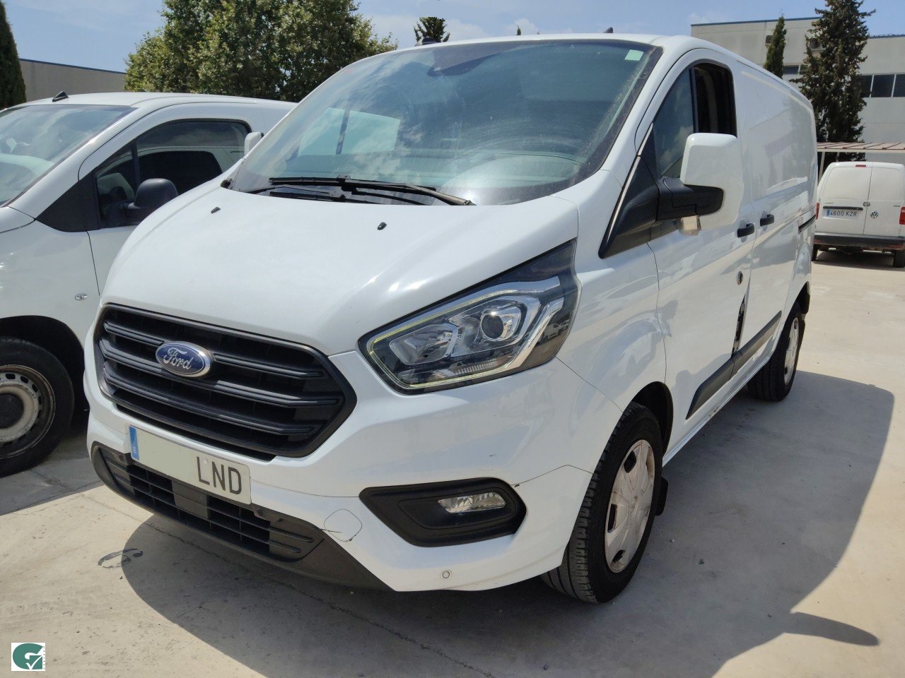 MID Car coches ocasión Madrid Ford Transit Custom Van 2.0 TDCI 170Cv 320 L1 Trend con Etiqueta medioambiental C