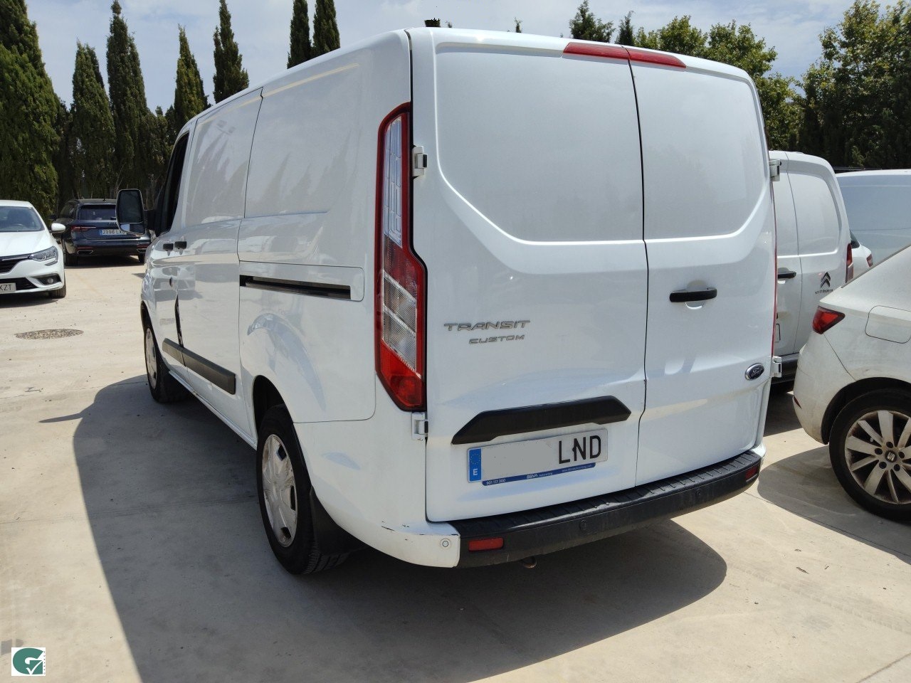 MID Car coches ocasión Madrid Ford Transit Custom Van 2.0 TDCI 170Cv 320 L1 Trend con Etiqueta medioambiental C