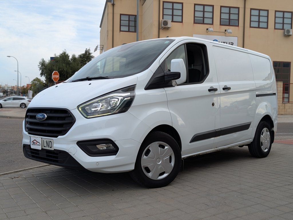 MID Car coches ocasión Madrid Ford Transit Custom Van 2.0 TDCI 170Cv 320 L1 Trend con Etiqueta medioambiental C