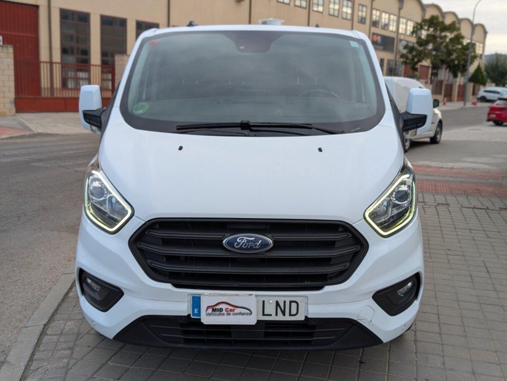 MID Car coches ocasión Madrid Ford Transit Custom Van 2.0 TDCI 170Cv 320 L1 Trend con Etiqueta medioambiental C