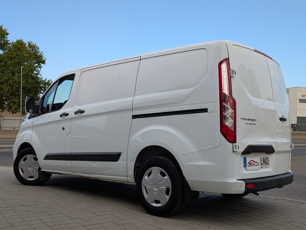 MID Car coches ocasión Madrid Ford Transit Custom Van 2.0 TDCI 170Cv 320 L1 Trend con Etiqueta medioambiental C