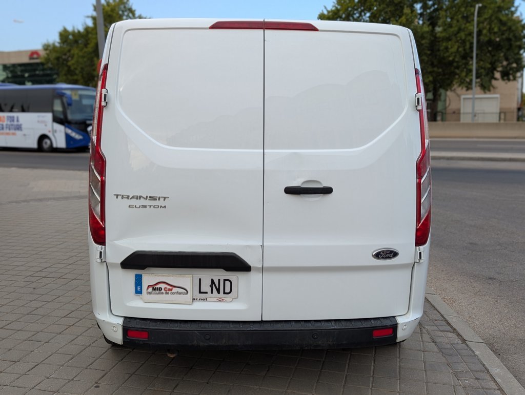 MID Car coches ocasión Madrid Ford Transit Custom Van 2.0 TDCI 170Cv 320 L1 Trend con Etiqueta medioambiental C