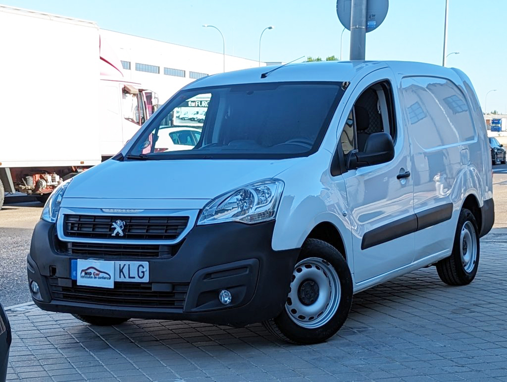 MIDCar coches ocasión Madrid Peugeot Partner 1.6BlueHdi L2  100Cv